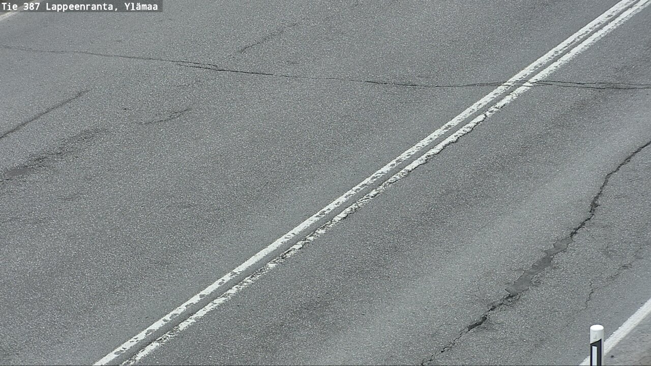Weather Camera Image Väg 387 Villmarstrand, Ylämaa, Lappeenranta, Etelä-Karjala