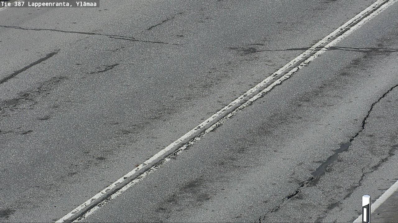 Weather Camera Image Väg 387 Villmarstrand, Ylämaa, Lappeenranta, Etelä-Karjala