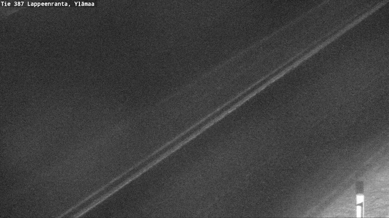 Weather Camera Image Väg 387 Villmarstrand, Ylämaa, Lappeenranta, Etelä-Karjala