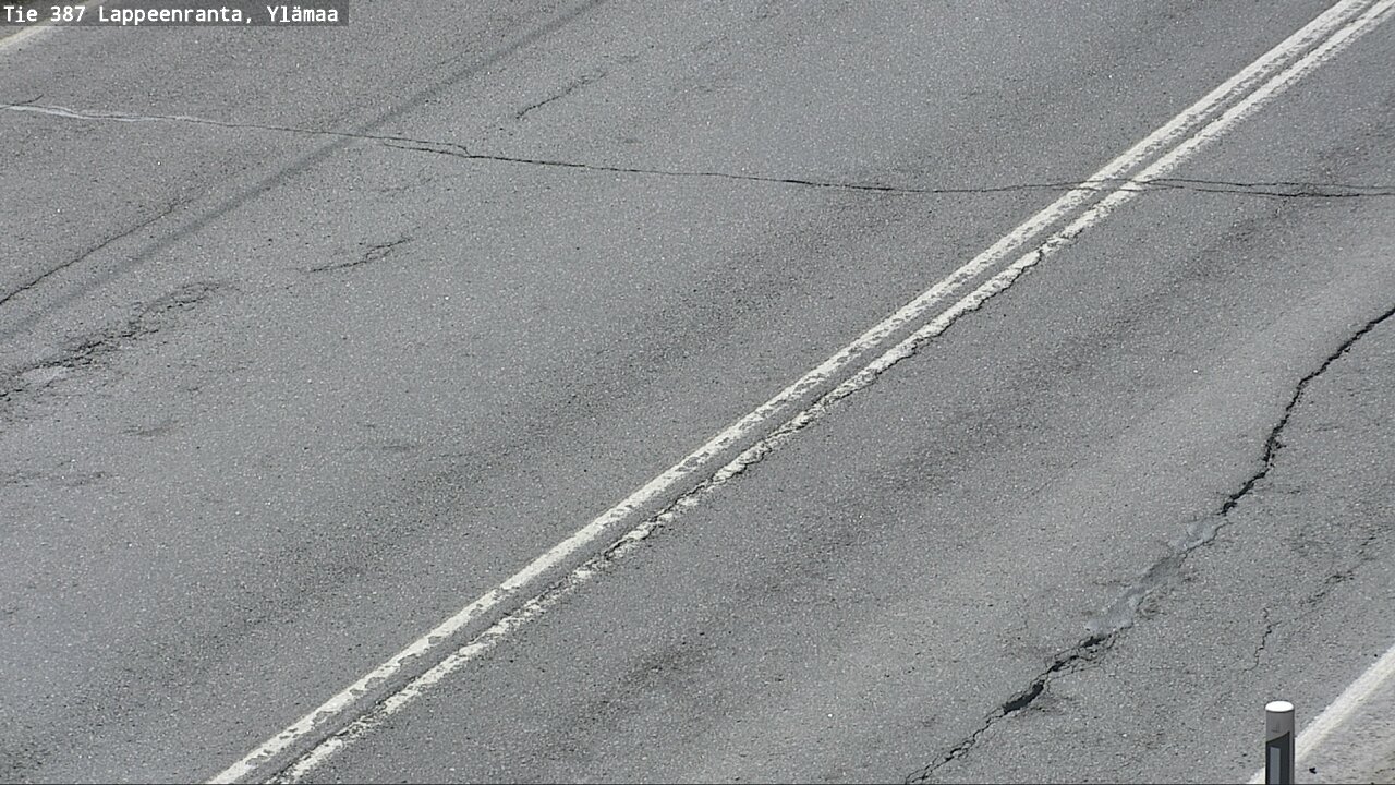 Weather Camera Image Väg 387 Villmarstrand, Ylämaa, Lappeenranta, Etelä-Karjala