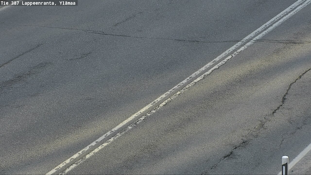 Weather Camera Image Väg 387 Villmarstrand, Ylämaa, Lappeenranta, Etelä-Karjala