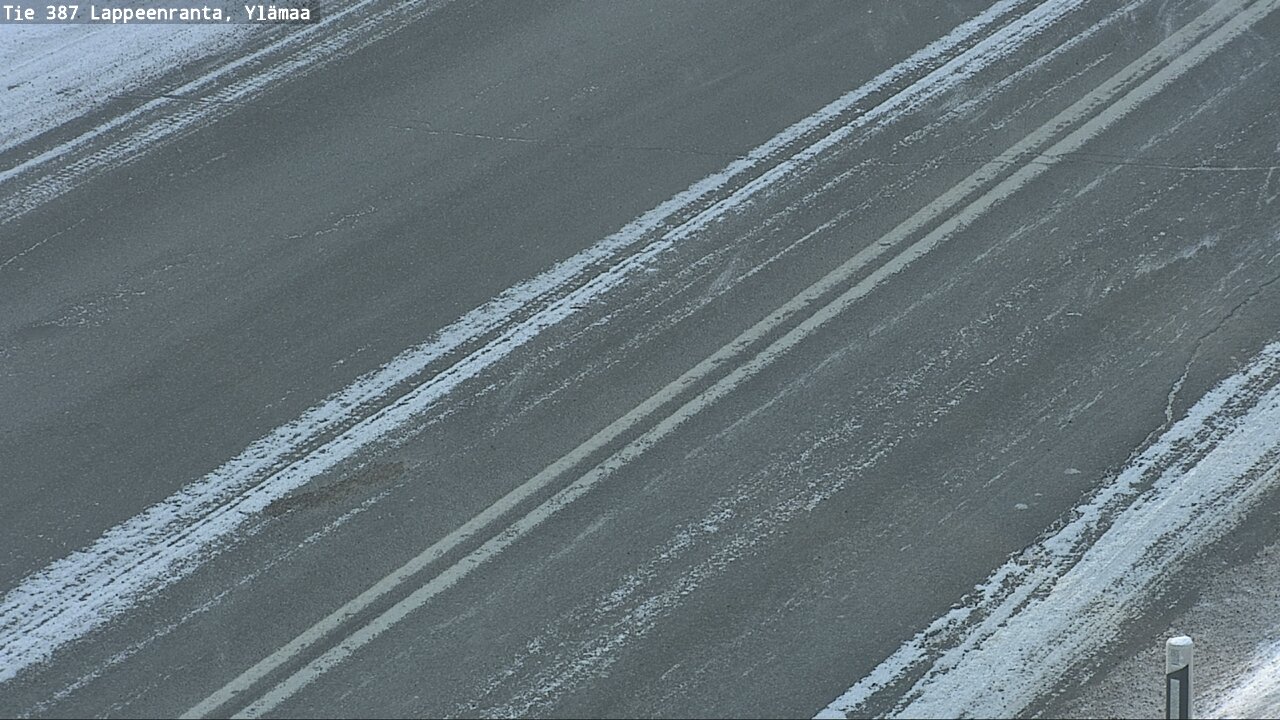 Weather Camera Image Road 387 Lappeenranta, Ylämaa, Lappeenranta, Etelä-Karjala