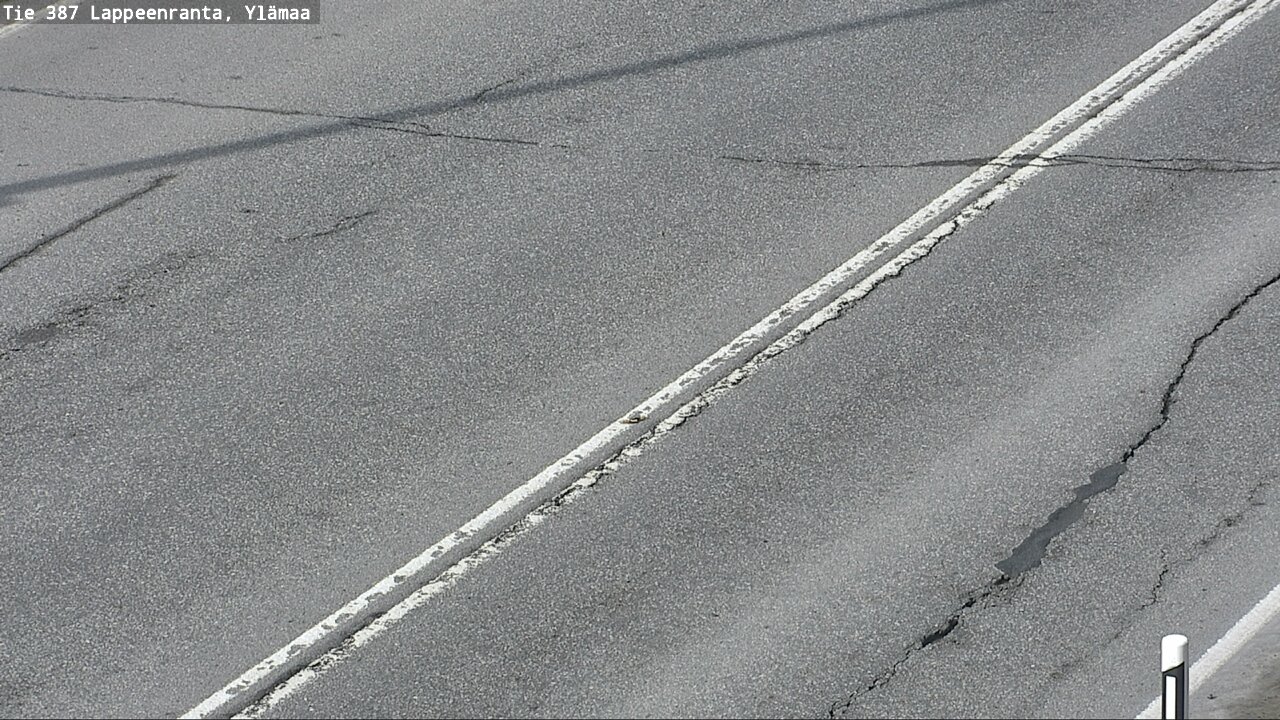 Weather Camera Image Väg 387 Villmarstrand, Ylämaa, Lappeenranta, Etelä-Karjala