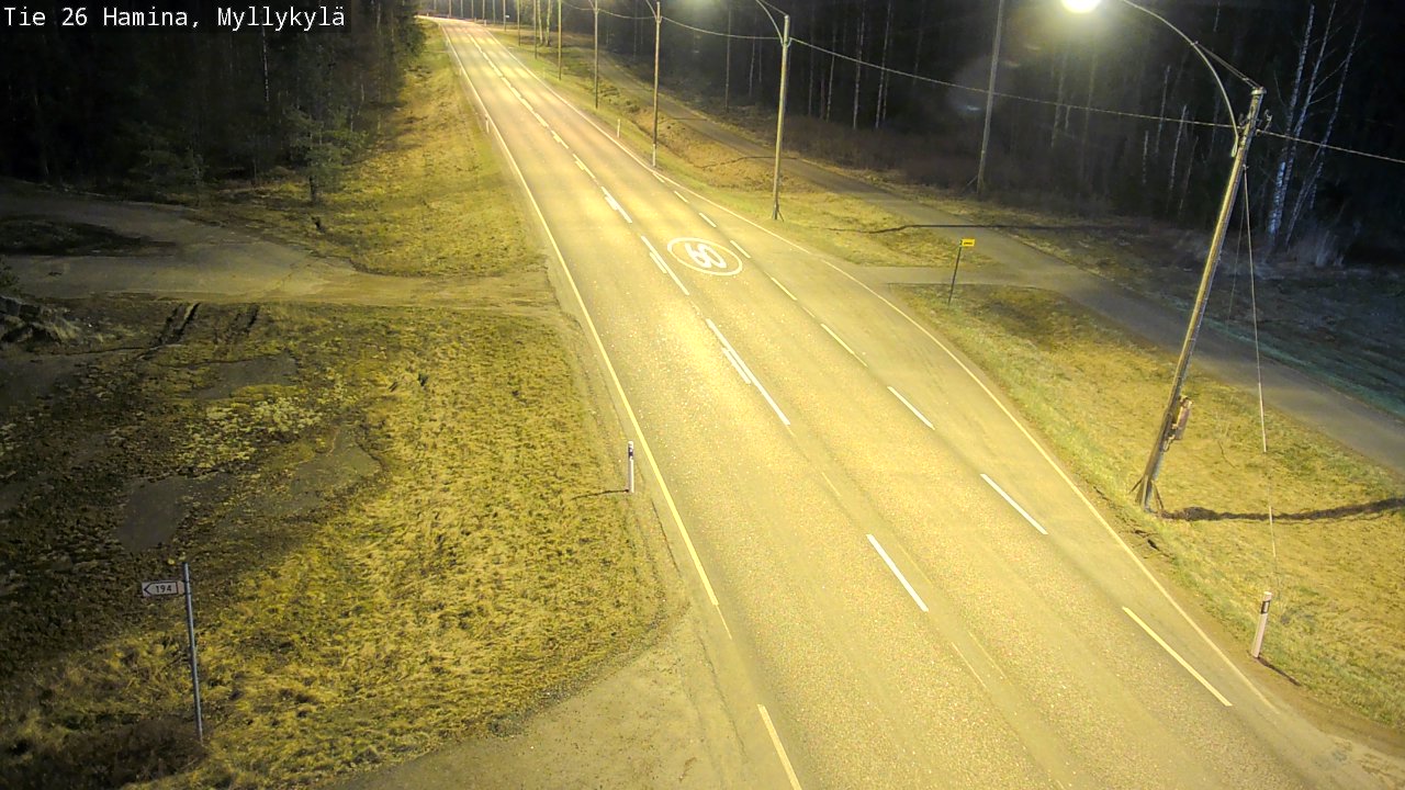 Kelikamerat Kuva Tie 26 Hamina, Myllykylä, Hamina, Kymenlaakso