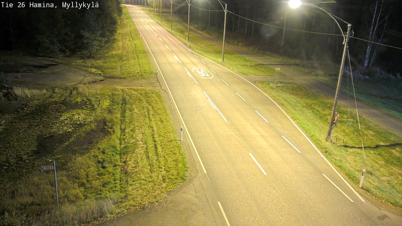 Kelikamerat Kuva Tie 26 Hamina, Myllykylä, Hamina, Kymenlaakso