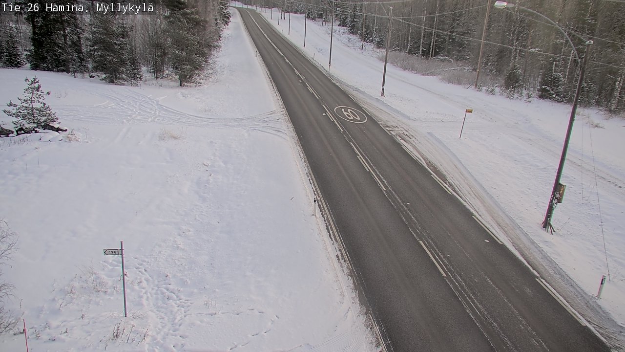 Kelikamerat Kuva Tie 26 Hamina, Myllykylä, Hamina, Kymenlaakso