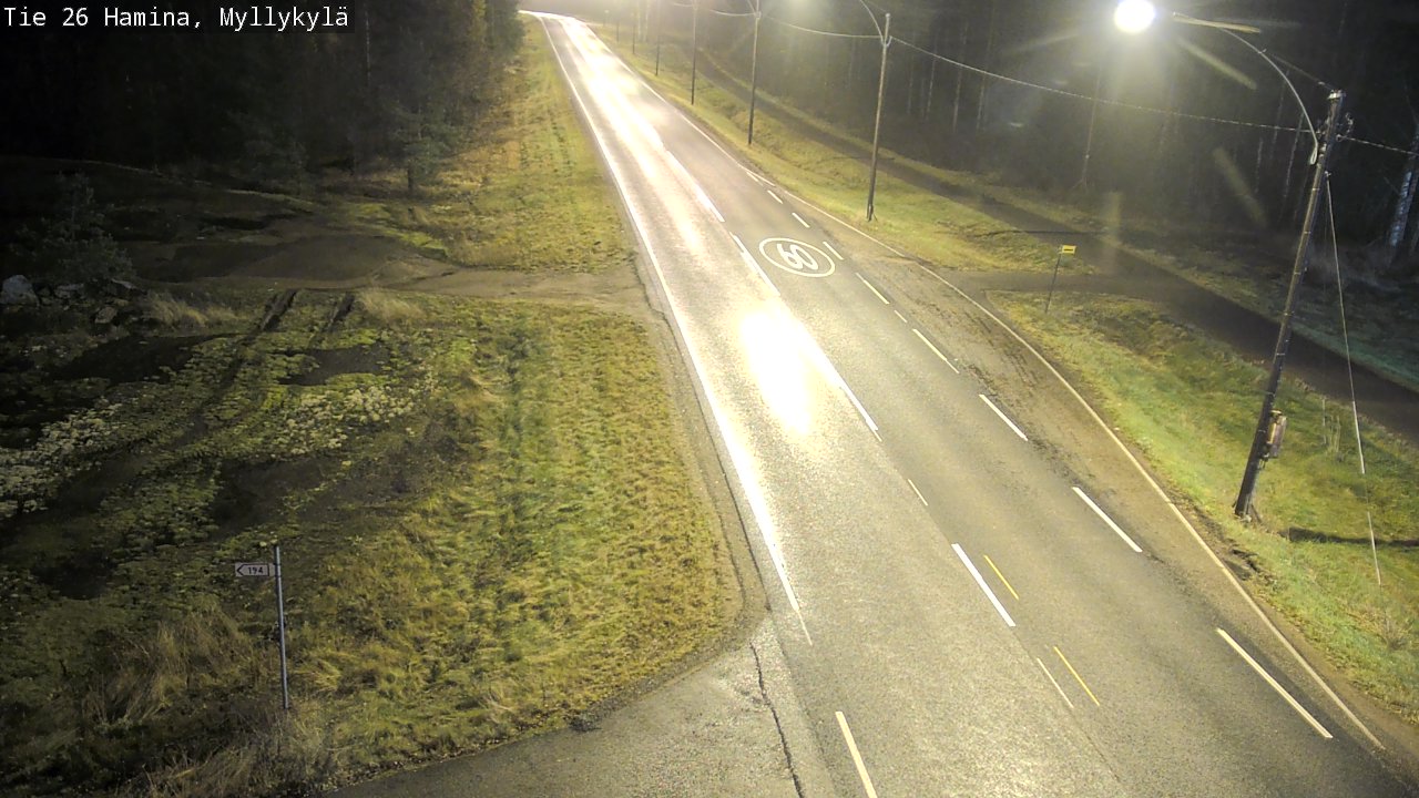 Kelikamerat Kuva Tie 26 Hamina, Myllykylä, Hamina, Kymenlaakso