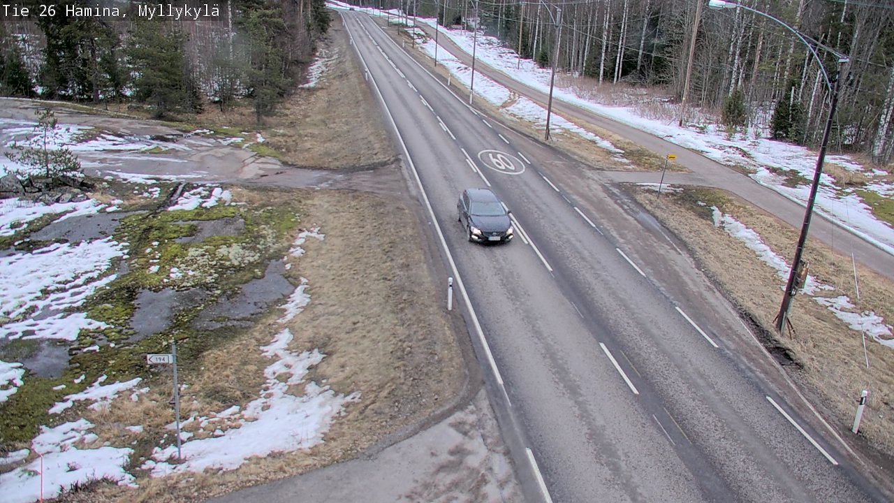 Kelikamerat Kuva Tie 26 Hamina, Myllykylä, Hamina, Kymenlaakso