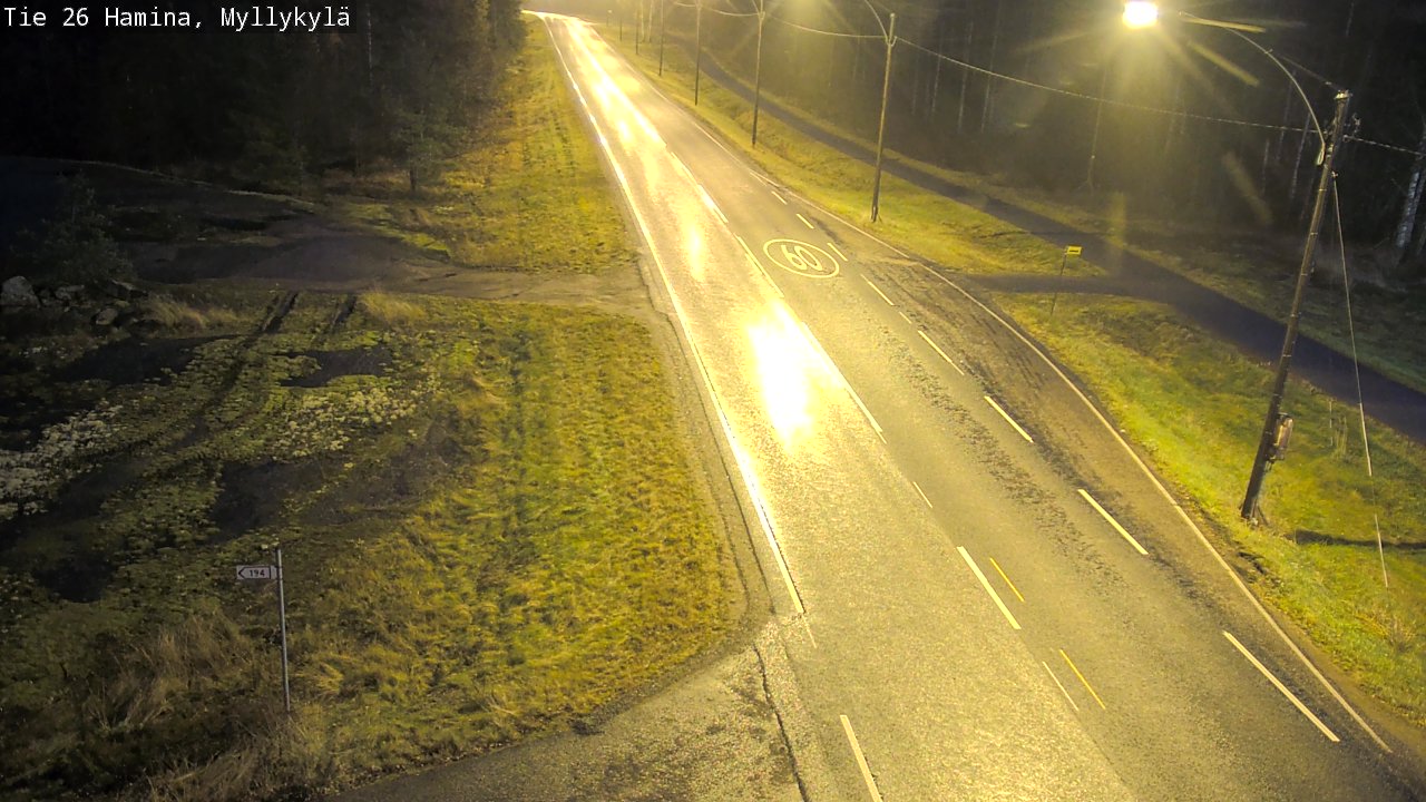 Kelikamerat Kuva Tie 26 Hamina, Myllykylä, Hamina, Kymenlaakso