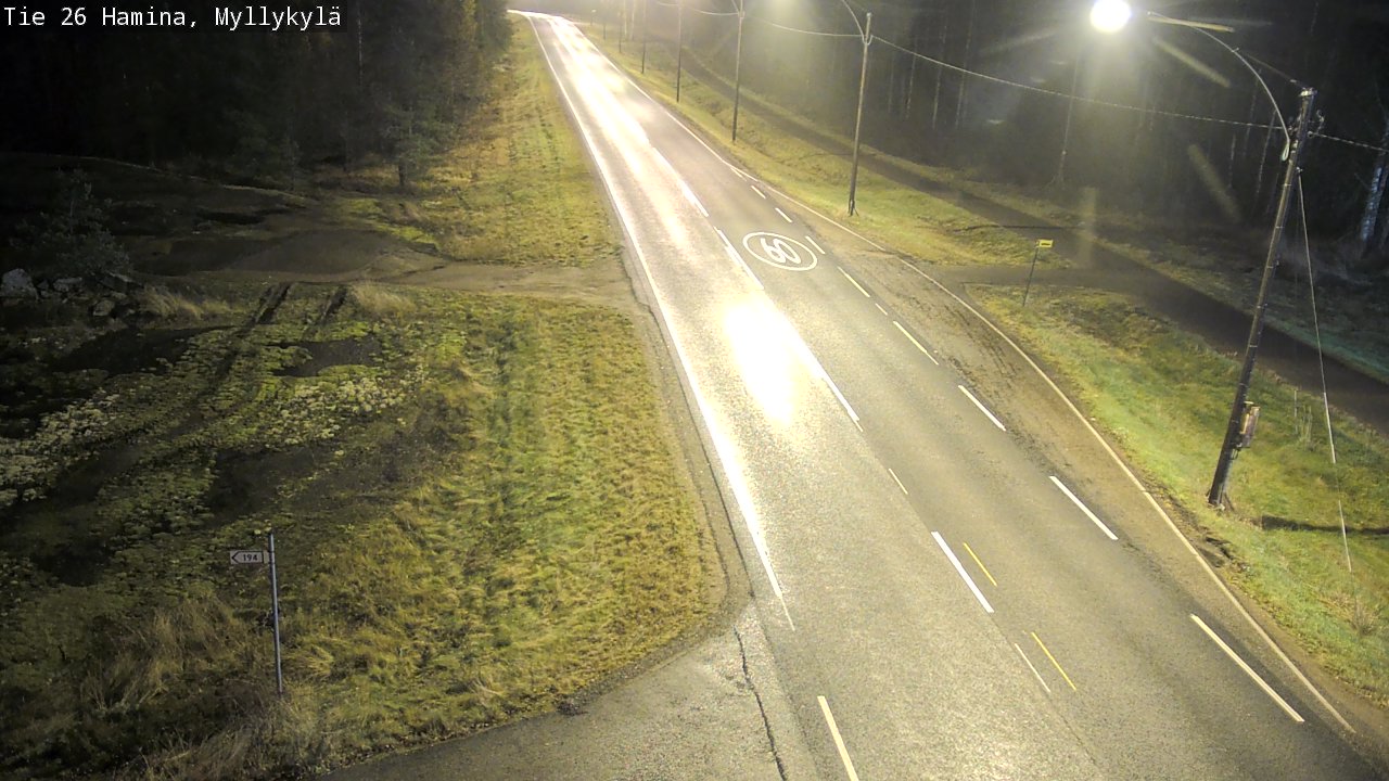 Kelikamerat Kuva Tie 26 Hamina, Myllykylä, Hamina, Kymenlaakso