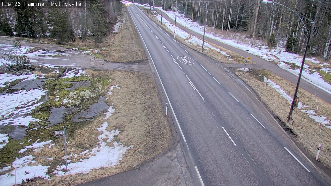 Kelikamerat Kuva Tie 26 Hamina, Myllykylä, Hamina, Kymenlaakso