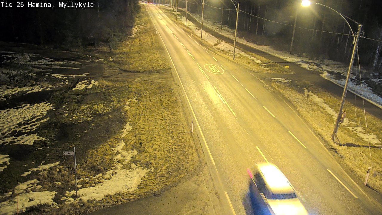 Kelikamerat Kuva Tie 26 Hamina, Myllykylä, Hamina, Kymenlaakso