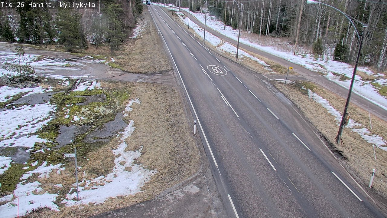 Kelikamerat Kuva Tie 26 Hamina, Myllykylä, Hamina, Kymenlaakso