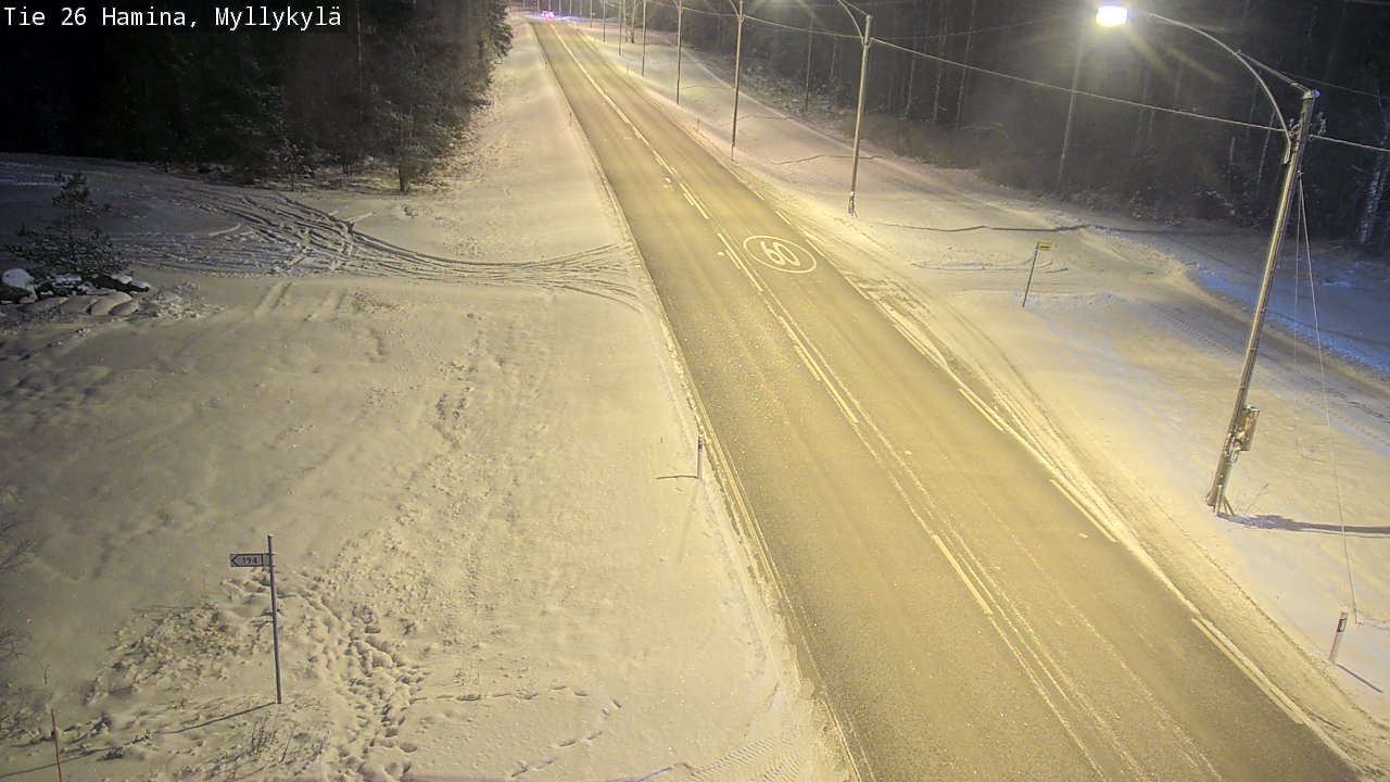 Kelikamerat Kuva Tie 26 Hamina, Myllykylä, Hamina, Kymenlaakso