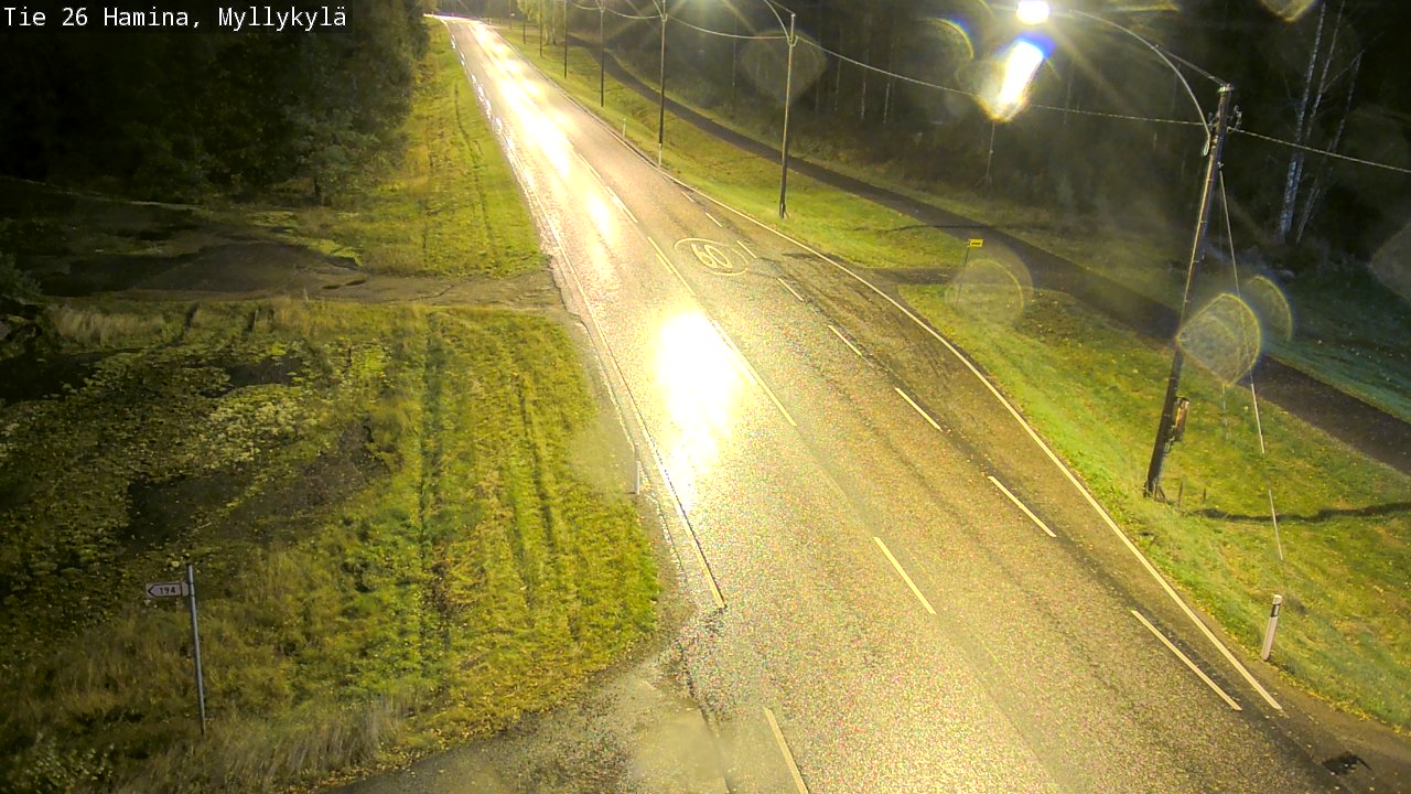 Kelikamerat Kuva Tie 26 Hamina, Myllykylä, Hamina, Kymenlaakso
