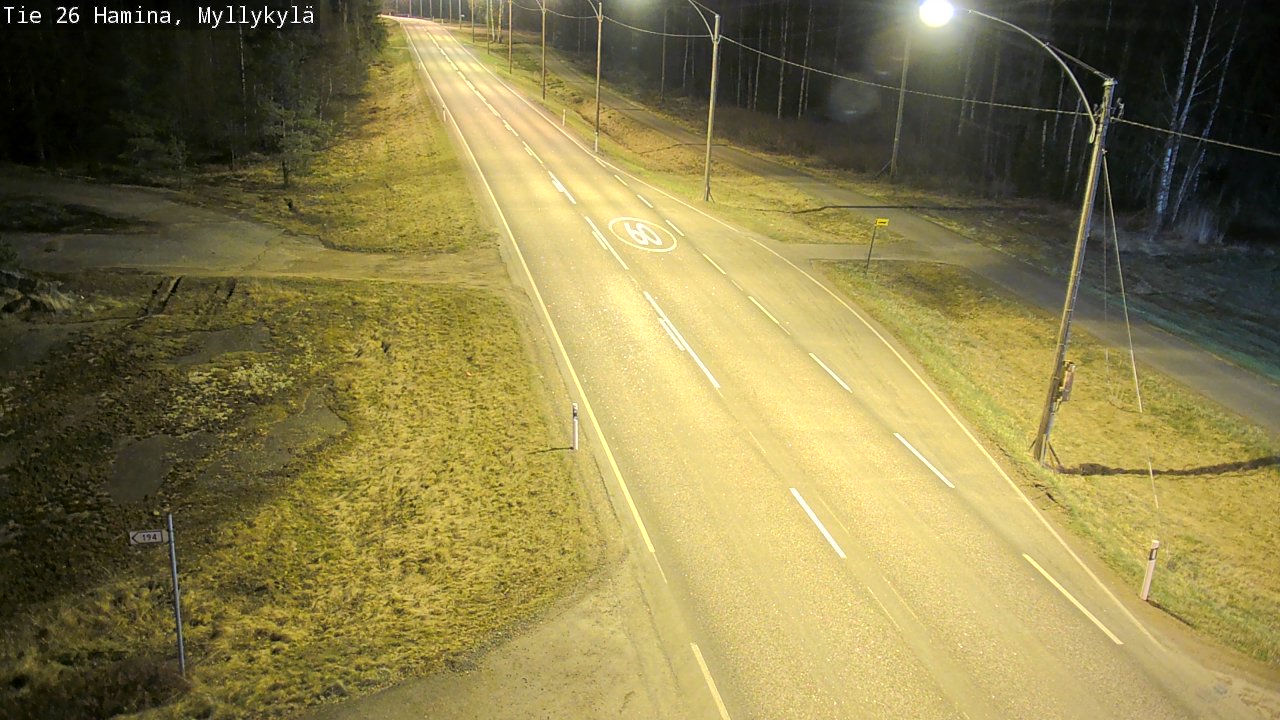 Kelikamerat Kuva Tie 26 Hamina, Myllykylä, Hamina, Kymenlaakso