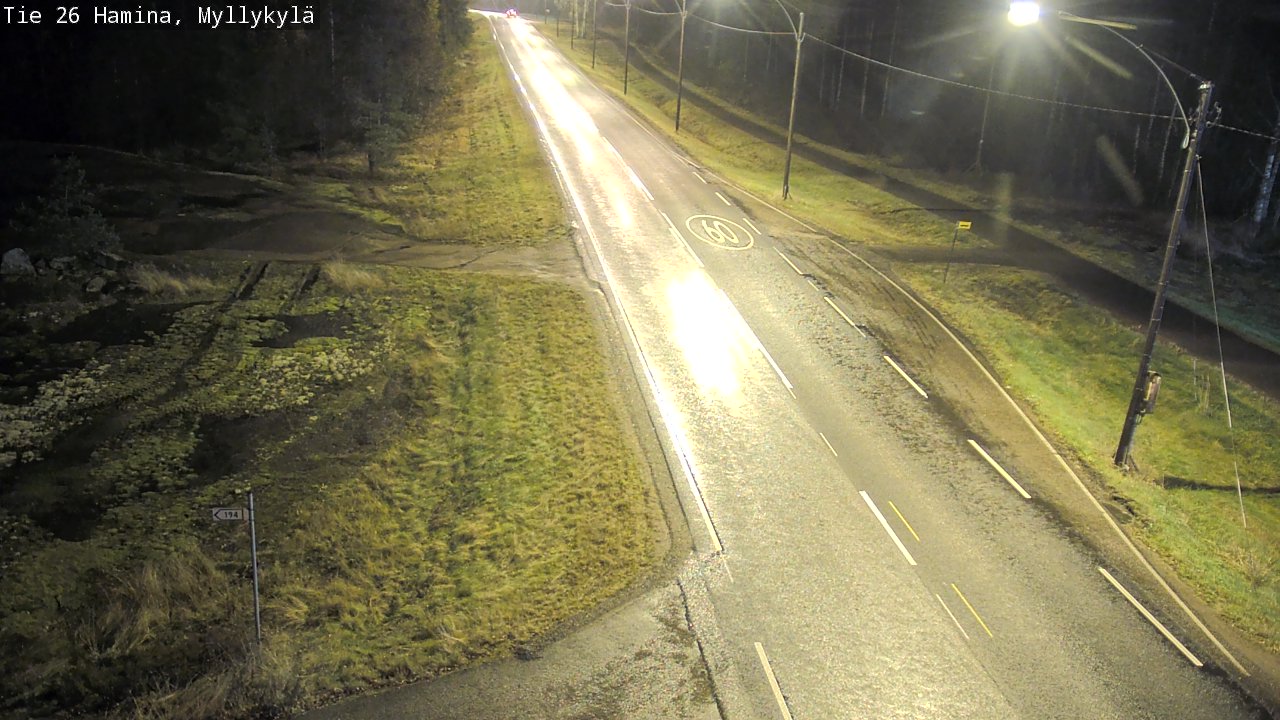 Kelikamerat Kuva Tie 26 Hamina, Myllykylä, Hamina, Kymenlaakso