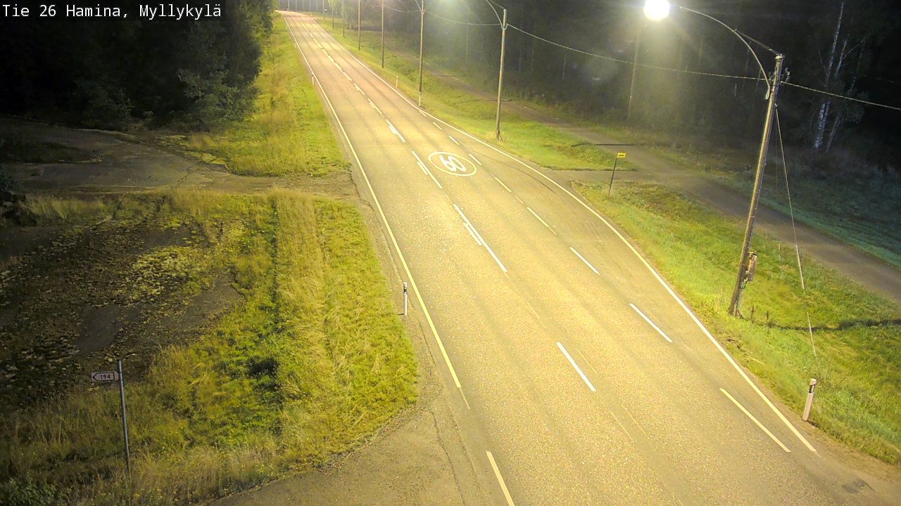 Kelikamerat Kuva Tie 26 Hamina, Myllykylä, Hamina, Kymenlaakso