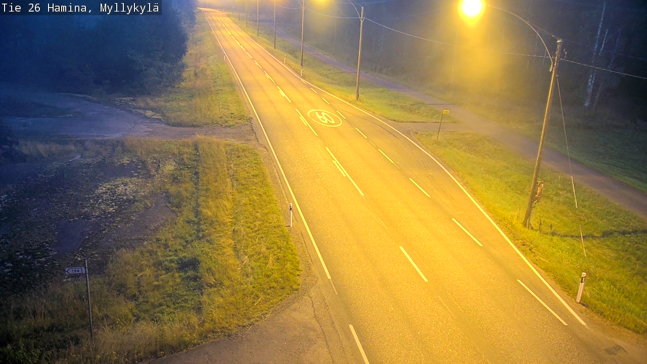 Kelikamerat Kuva Tie 26 Hamina, Myllykylä, Hamina, Kymenlaakso