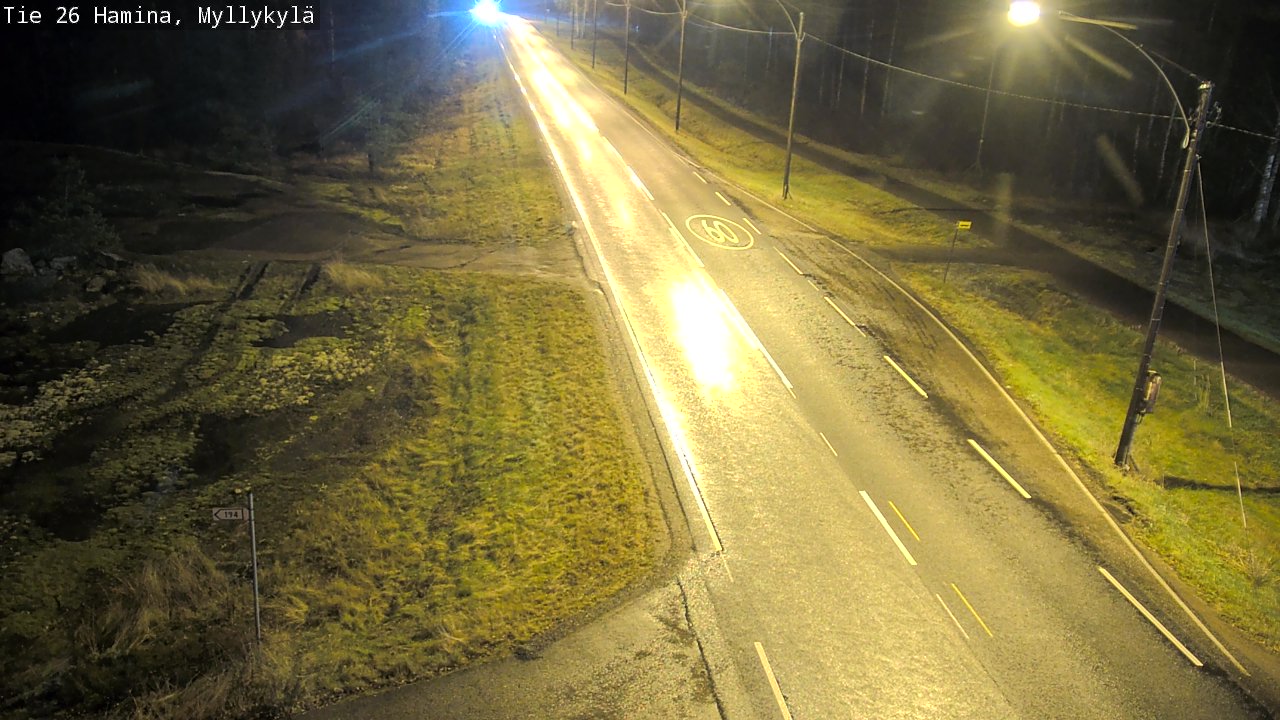 Kelikamerat Kuva Tie 26 Hamina, Myllykylä, Hamina, Kymenlaakso