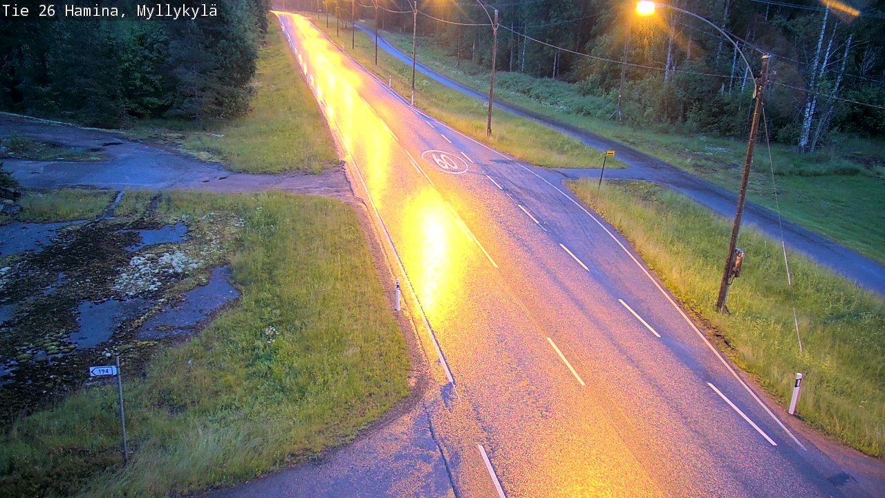 Kelikamerat Kuva Tie 26 Hamina, Myllykylä, Hamina, Kymenlaakso