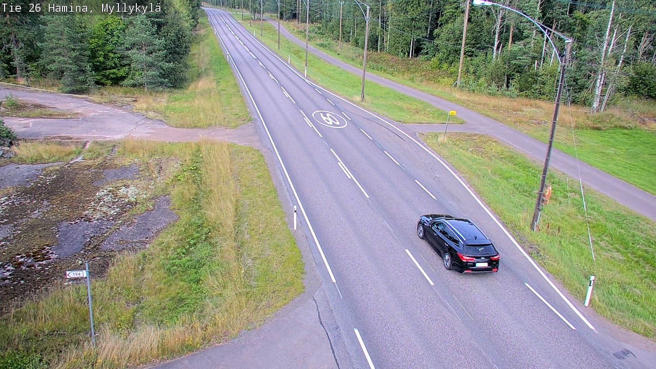 Kelikamerat Kuva Tie 26 Hamina, Myllykylä, Hamina, Kymenlaakso