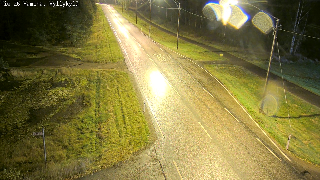 Kelikamerat Kuva Tie 26 Hamina, Myllykylä, Hamina, Kymenlaakso