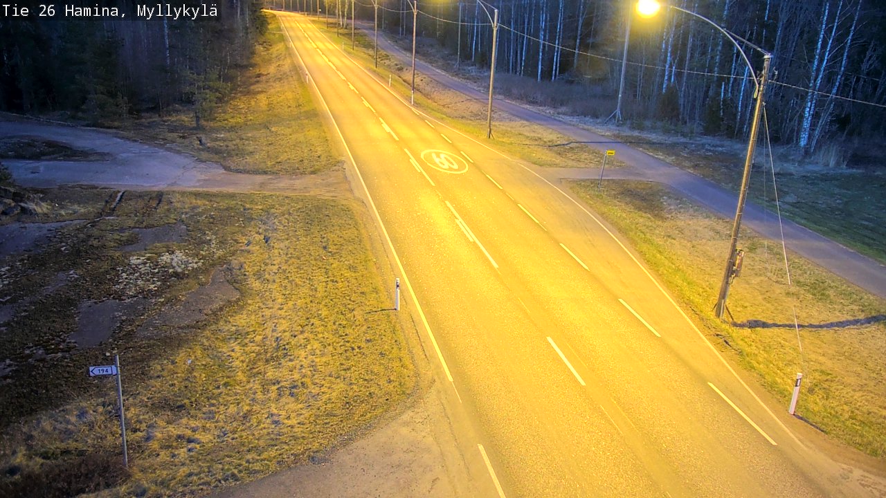 Kelikamerat Kuva Tie 26 Hamina, Myllykylä, Hamina, Kymenlaakso