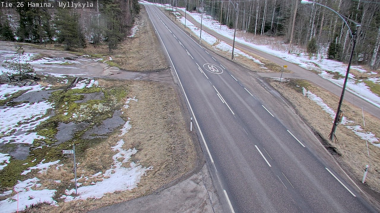 Kelikamerat Kuva Tie 26 Hamina, Myllykylä, Hamina, Kymenlaakso