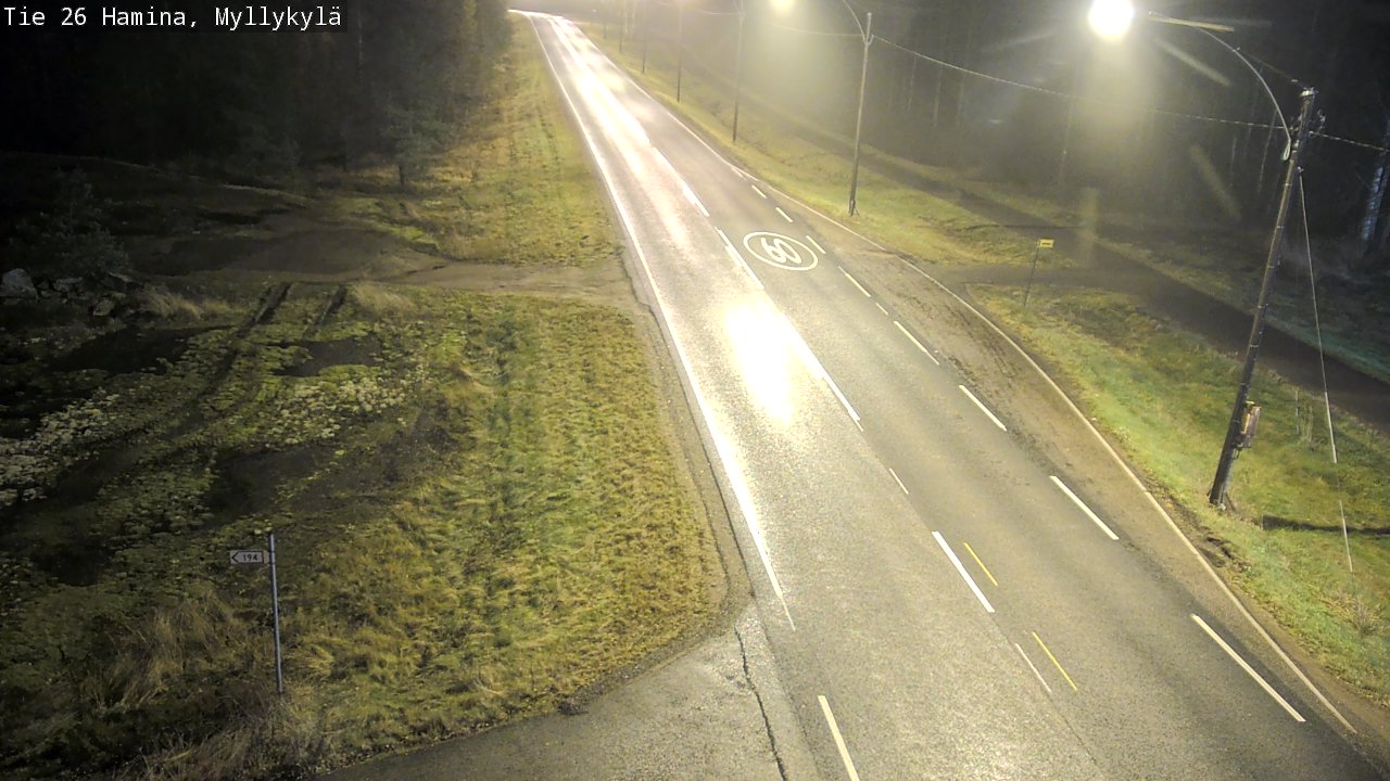 Kelikamerat Kuva Tie 26 Hamina, Myllykylä, Hamina, Kymenlaakso