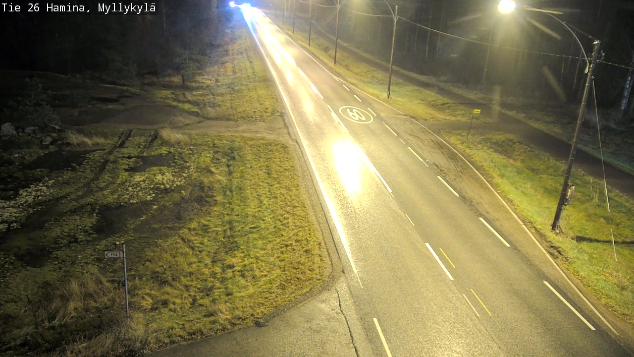 Kelikamerat Kuva Tie 26 Hamina, Myllykylä, Hamina, Kymenlaakso