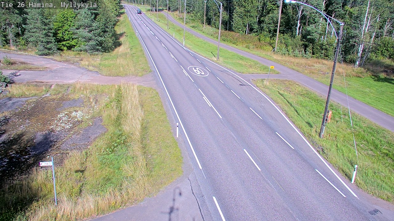 Kelikamerat Kuva Tie 26 Hamina, Myllykylä, Hamina, Kymenlaakso