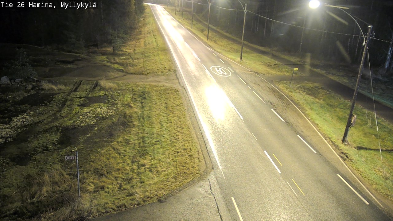 Kelikamerat Kuva Tie 26 Hamina, Myllykylä, Hamina, Kymenlaakso