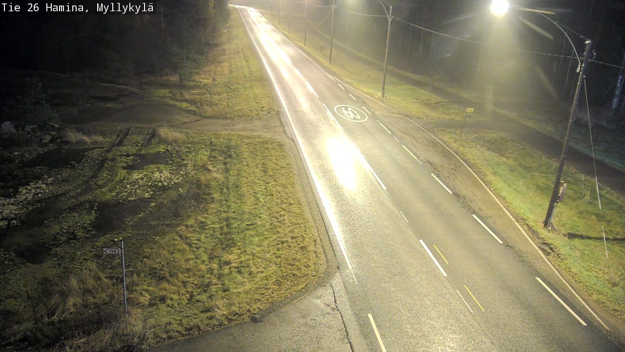 Kelikamerat Kuva Tie 26 Hamina, Myllykylä, Hamina, Kymenlaakso