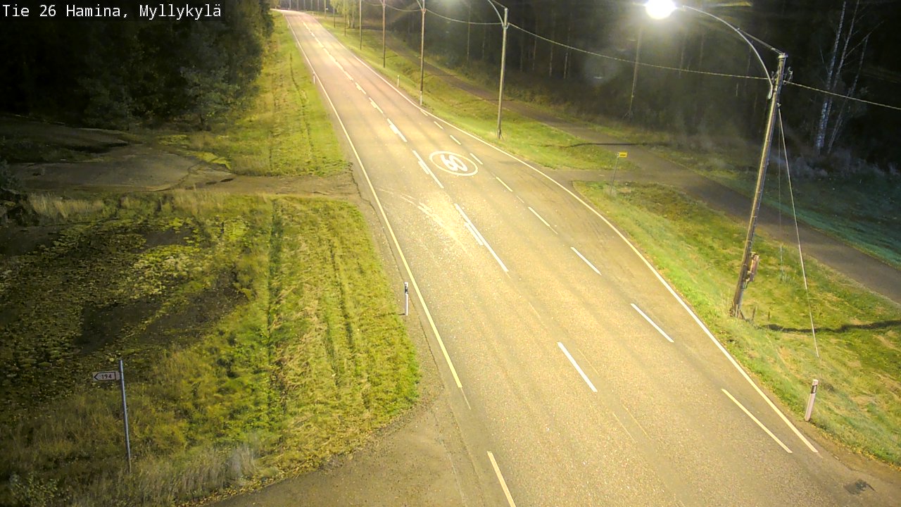 Kelikamerat Kuva Tie 26 Hamina, Myllykylä, Hamina, Kymenlaakso