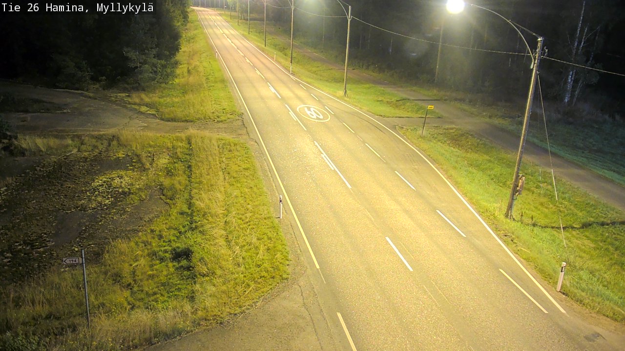 Kelikamerat Kuva Tie 26 Hamina, Myllykylä, Hamina, Kymenlaakso