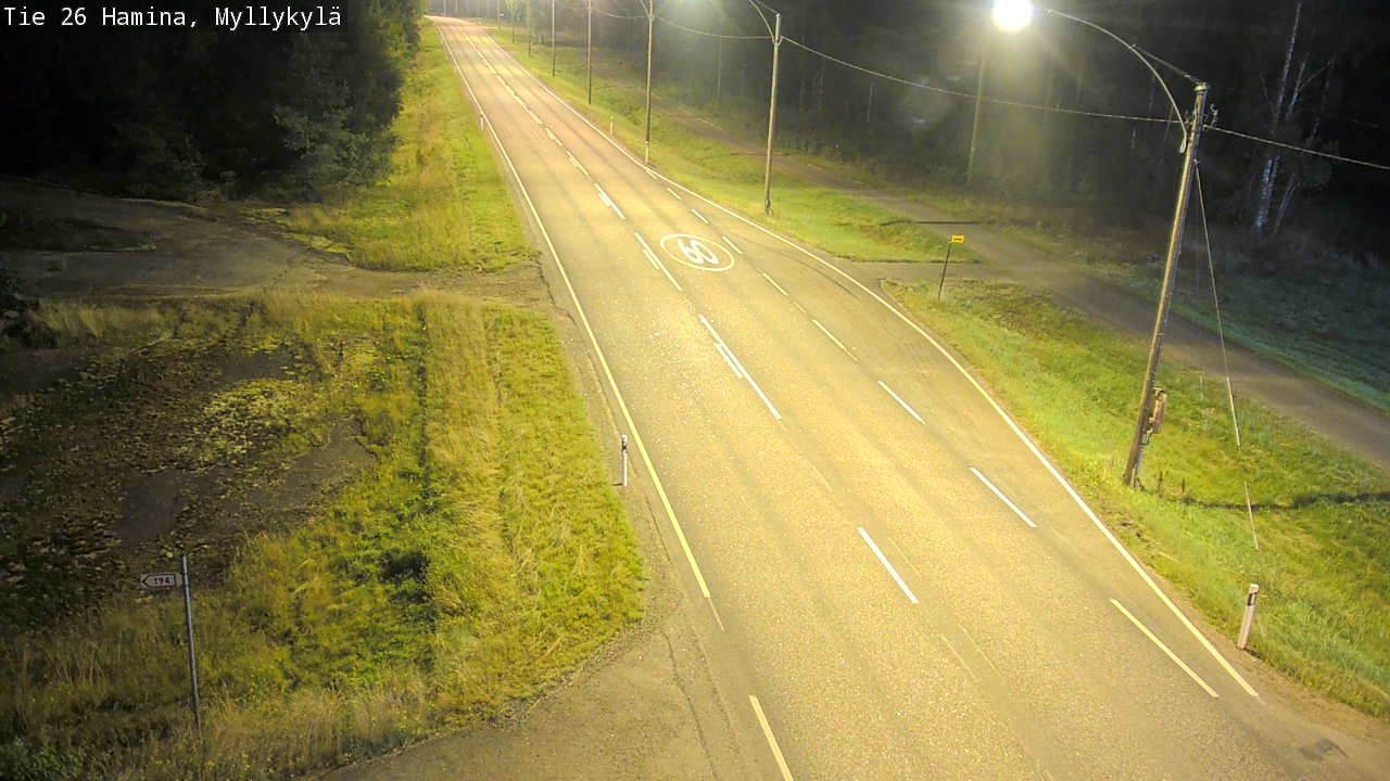 Kelikamerat Kuva Tie 26 Hamina, Myllykylä, Hamina, Kymenlaakso