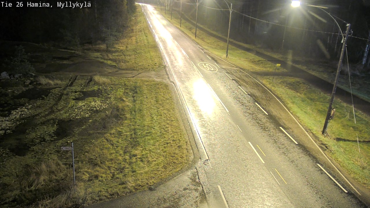 Kelikamerat Kuva Tie 26 Hamina, Myllykylä, Hamina, Kymenlaakso