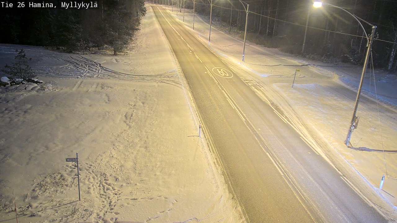 Kelikamerat Kuva Tie 26 Hamina, Myllykylä, Hamina, Kymenlaakso