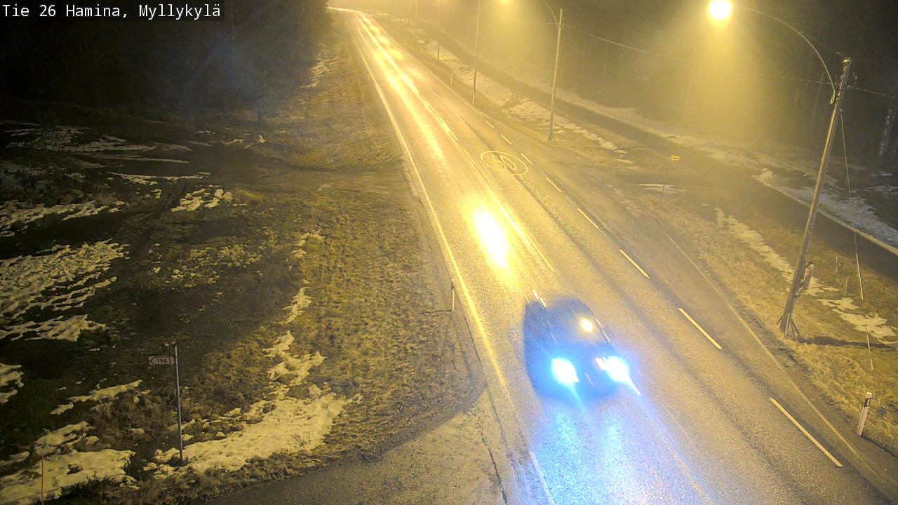 Kelikamerat Kuva Tie 26 Hamina, Myllykylä, Hamina, Kymenlaakso