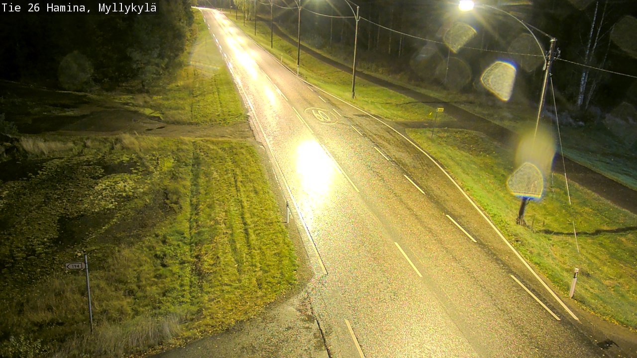 Kelikamerat Kuva Tie 26 Hamina, Myllykylä, Hamina, Kymenlaakso