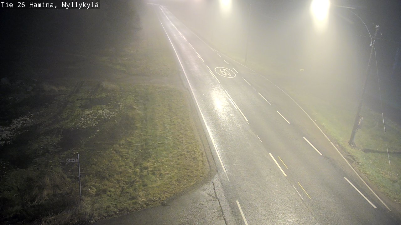 Kelikamerat Kuva Tie 26 Hamina, Myllykylä, Hamina, Kymenlaakso