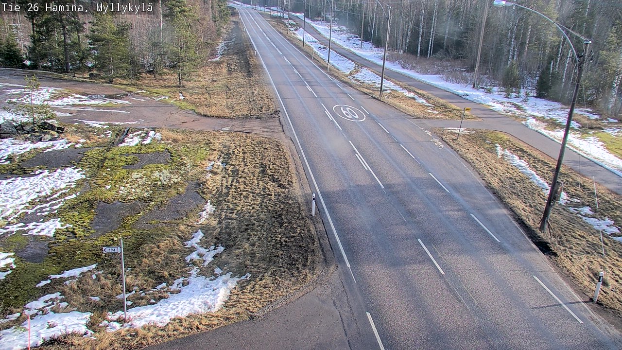 Kelikamerat Kuva Tie 26 Hamina, Myllykylä, Hamina, Kymenlaakso