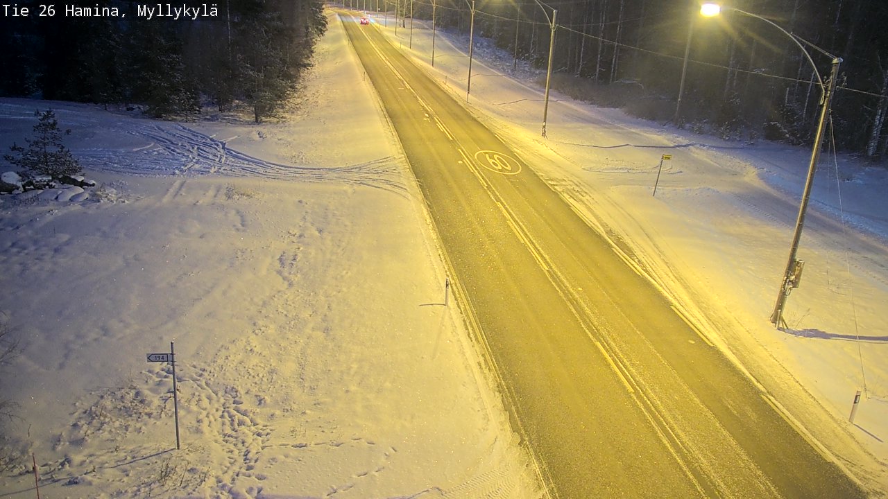 Kelikamerat Kuva Tie 26 Hamina, Myllykylä, Hamina, Kymenlaakso