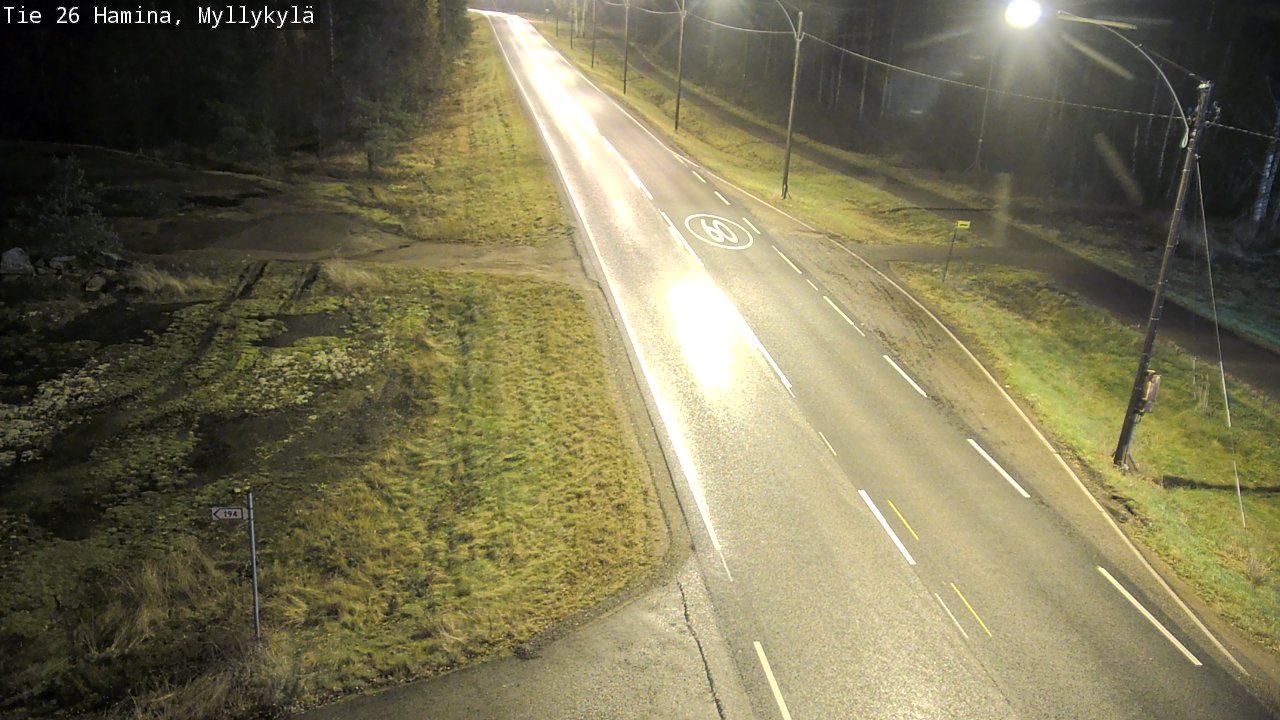 Kelikamerat Kuva Tie 26 Hamina, Myllykylä, Hamina, Kymenlaakso