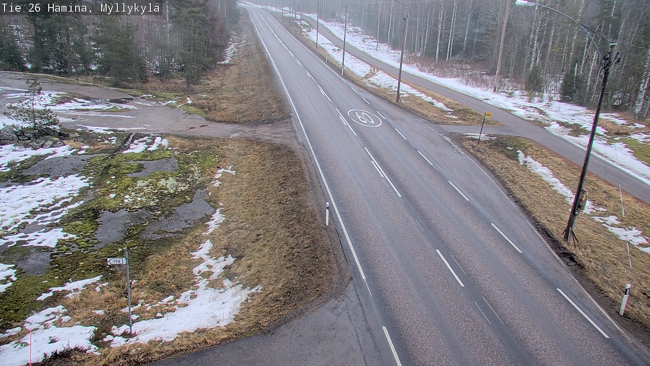 Kelikamerat Kuva Tie 26 Hamina, Myllykylä, Hamina, Kymenlaakso