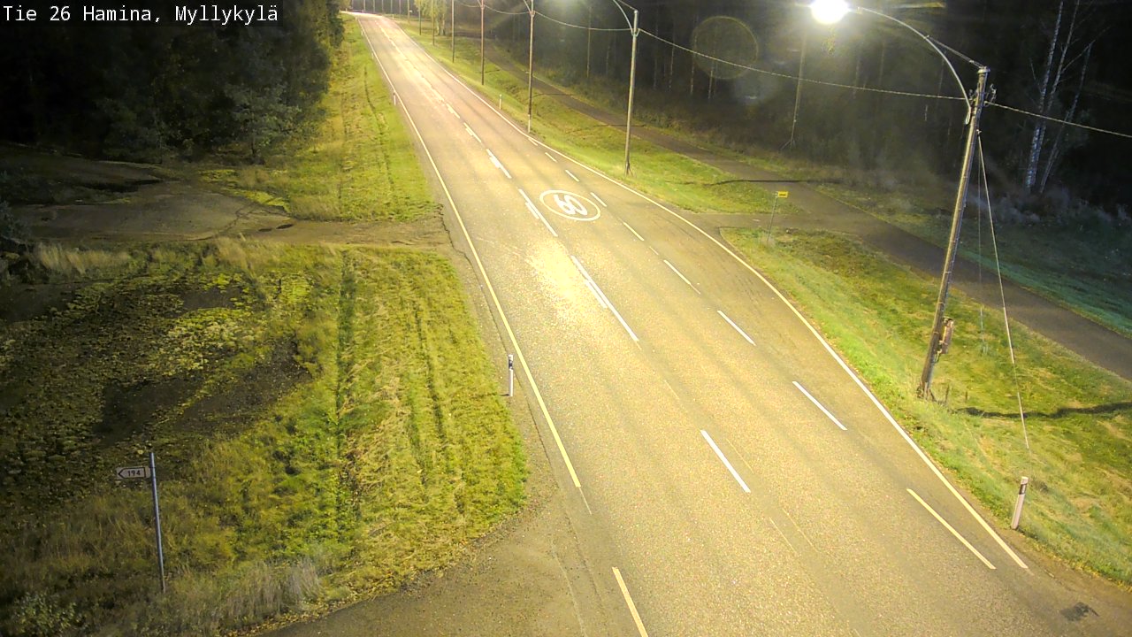 Kelikamerat Kuva Tie 26 Hamina, Myllykylä, Hamina, Kymenlaakso