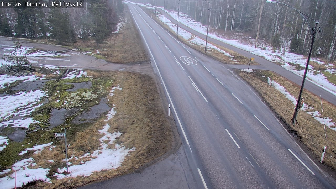 Kelikamerat Kuva Tie 26 Hamina, Myllykylä, Hamina, Kymenlaakso