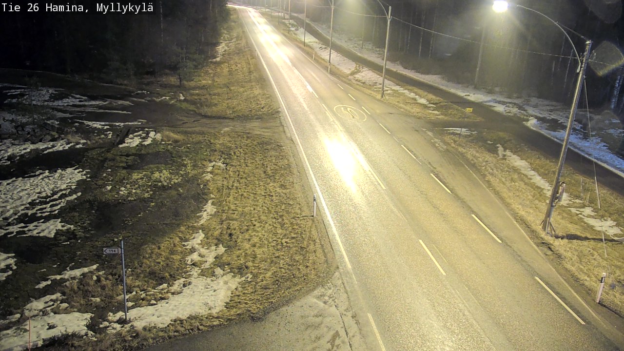 Kelikamerat Kuva Tie 26 Hamina, Myllykylä, Hamina, Kymenlaakso