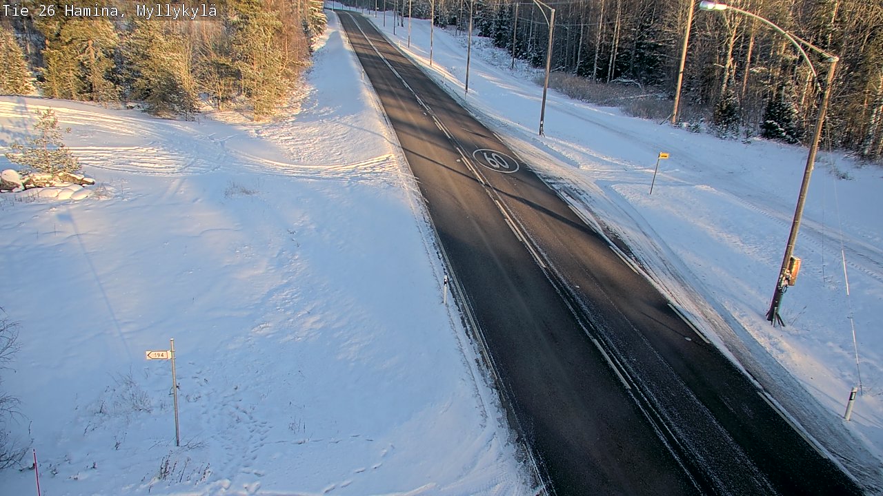 Kelikamerat Kuva Tie 26 Hamina, Myllykylä, Hamina, Kymenlaakso